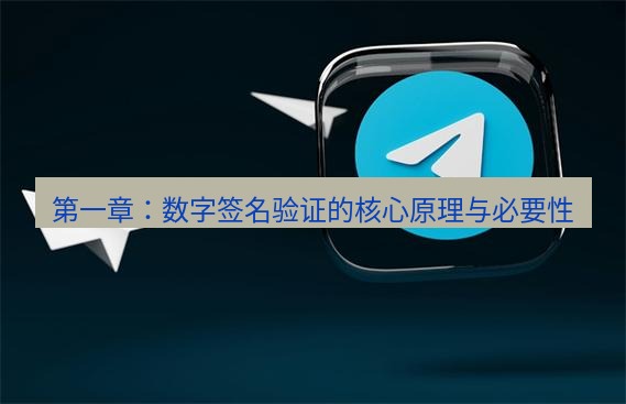 tg中文版下载 第一章：数字签名验证的核心原理与必要性