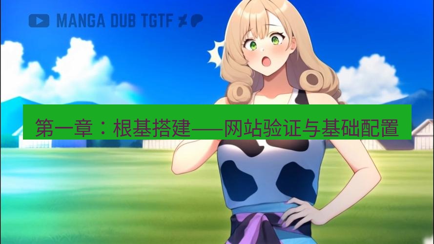 tg中文版下载 第一章：根基搭建——网站验证与基础配置