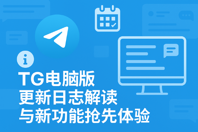 TG电脑版更新