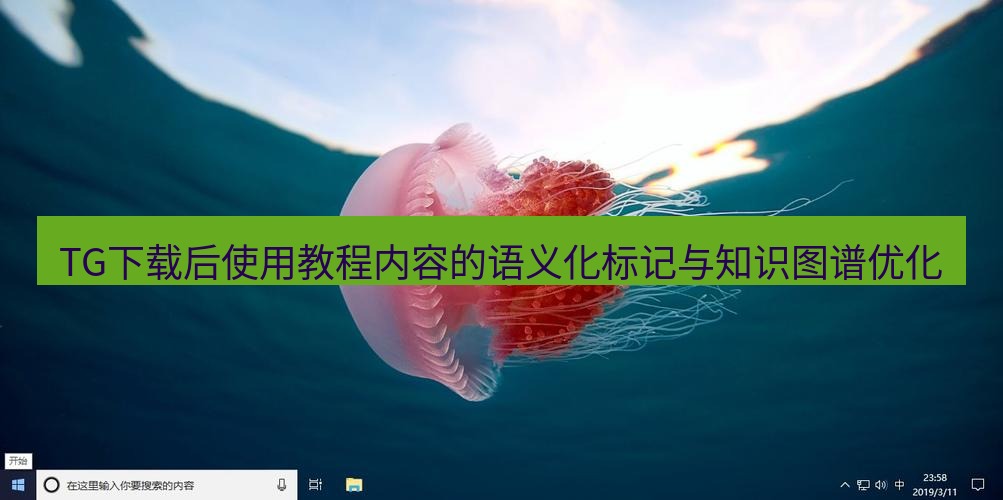 tg电脑版下载 TG下载后使用教程内容的语义化标记与知识图谱优化