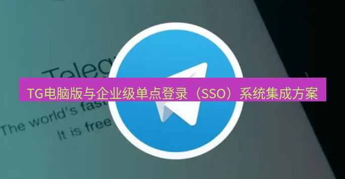 tg中文版下载 TG电脑版与企业级单点登录（SSO）系统集成方案