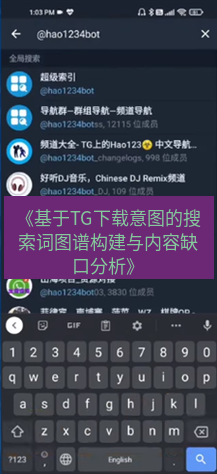 tg中文版下载 《基于TG下载意图的搜索词图谱构建与内容缺口分析》