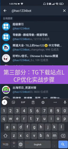 tg中文版下载 第三部分：TG下载站点LCP优化实战步骤
