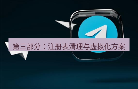 tg中文版下载 第三部分：注册表清理与虚拟化方案