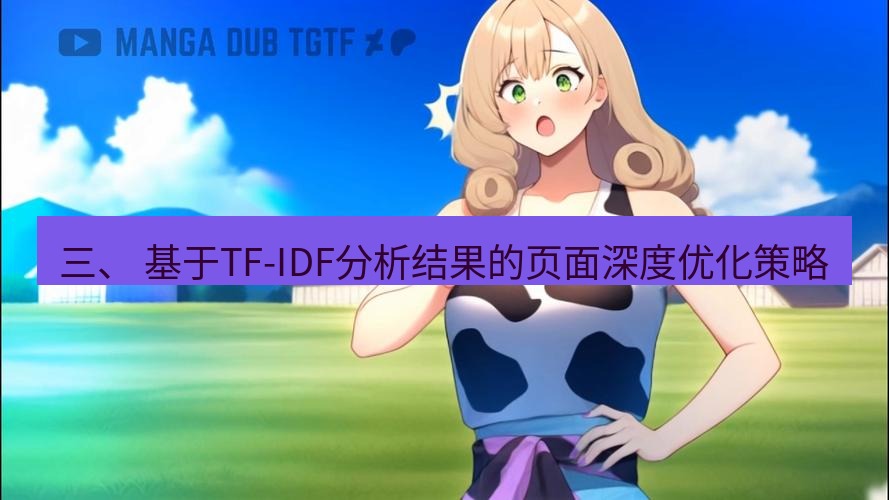 tg中文版下载 三、 基于TF-IDF分析结果的页面深度优化策略