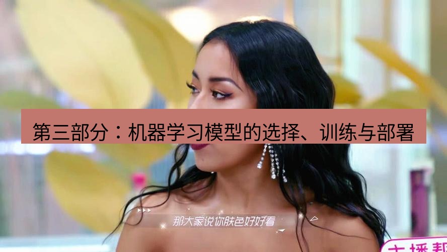 tg中文版下载 第三部分：机器学习模型的选择、训练与部署