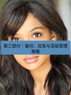 tg中文版下载 第三部分：备份、应急与高级管理策略