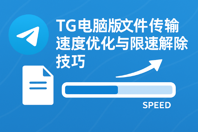 # TG电脑版文件传输速度优化与限速解除技巧