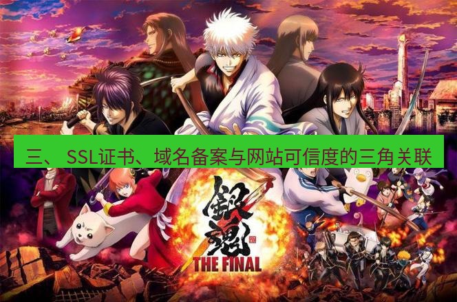 tg中文版下载 三、 SSL证书、域名备案与网站可信度的三角关联