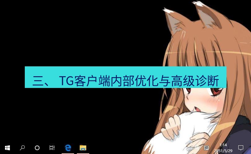 tg电脑版下载 三、 TG客户端内部优化与高级诊断