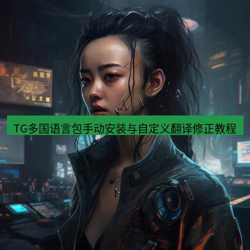 tg电脑版下载 TG多国语言包手动安装与自定义翻译修正教程